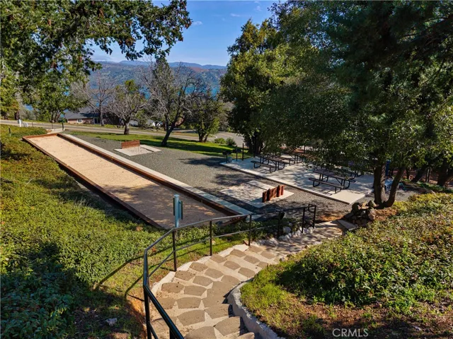 Bocce area