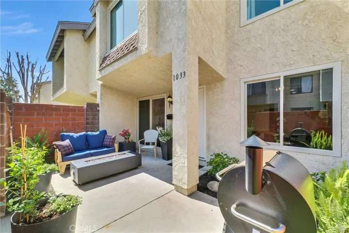 Patio of 1033 W Lamark Lane, Anaheim, CA 92802