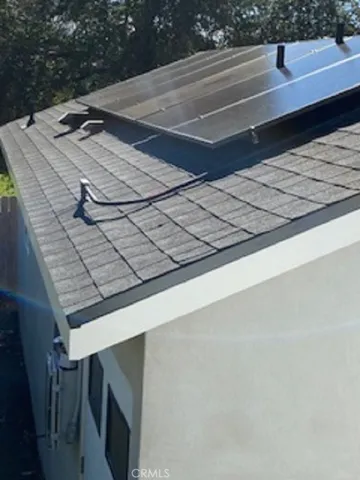 The solar is hidden on East side of roof..