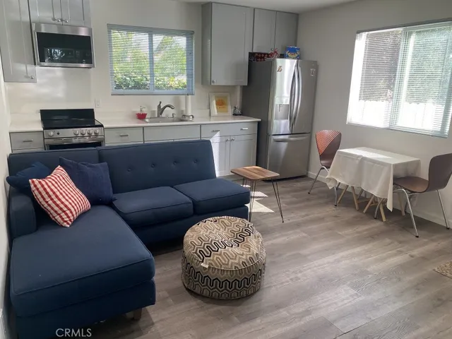 Room enough for small dining area...