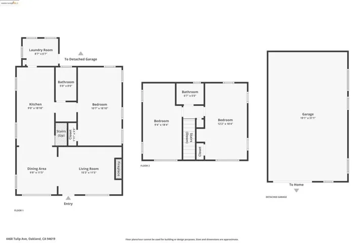 4468 Tulip Ave, Oakland, California 94619