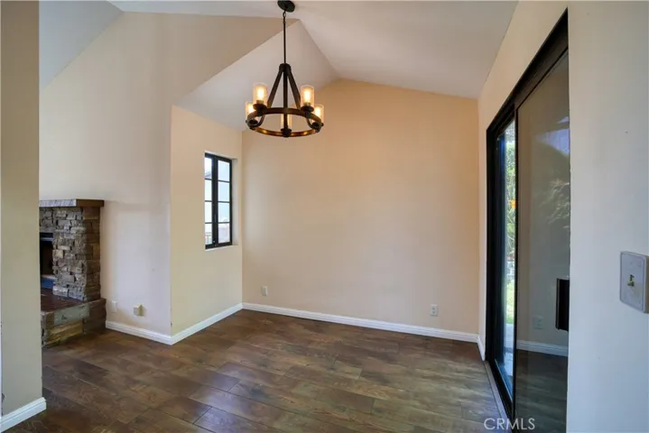 Dining area