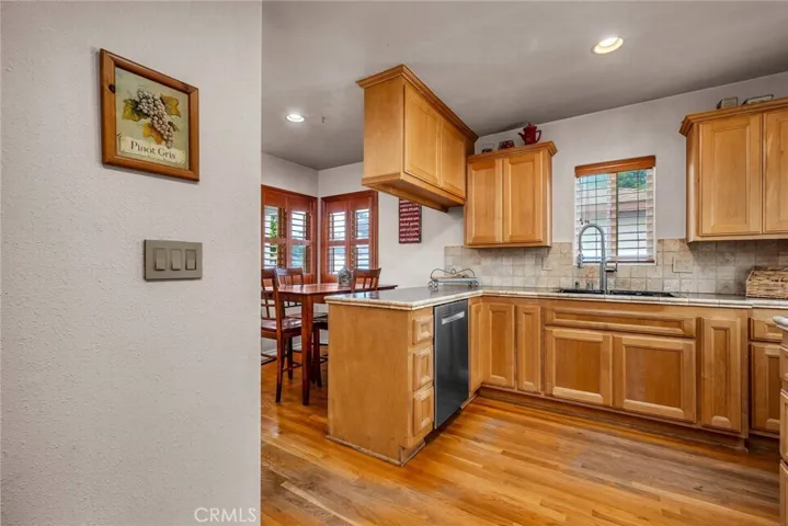 kitchen and dining