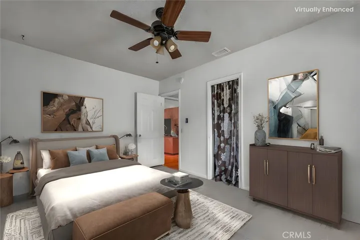 Bed 4 virtually staged