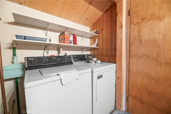 Convenient Laundry Area