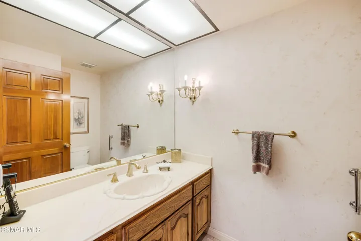 Downstairs powder room