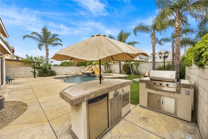 Outdoor BBQ Area