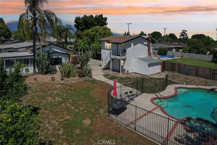 Backyard Aerial View