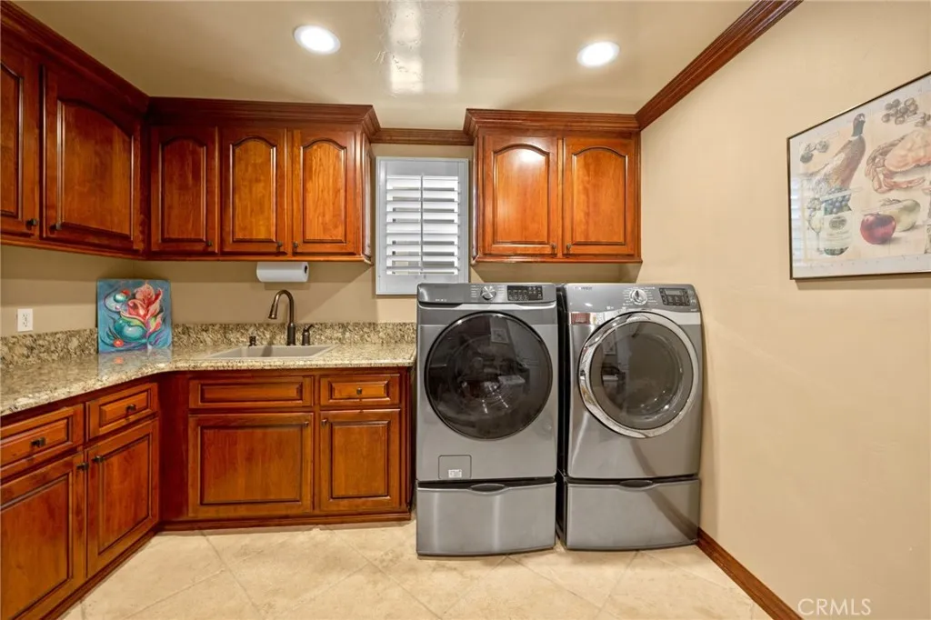 Huge laundry room