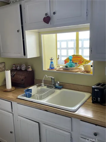 Bay window in kitchen