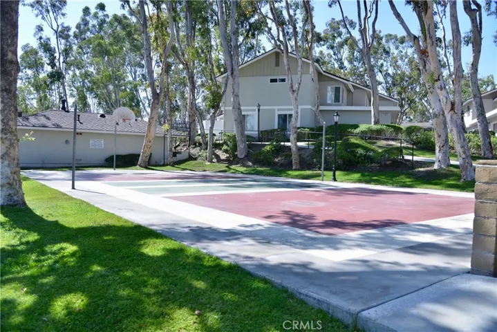 Basketball court.