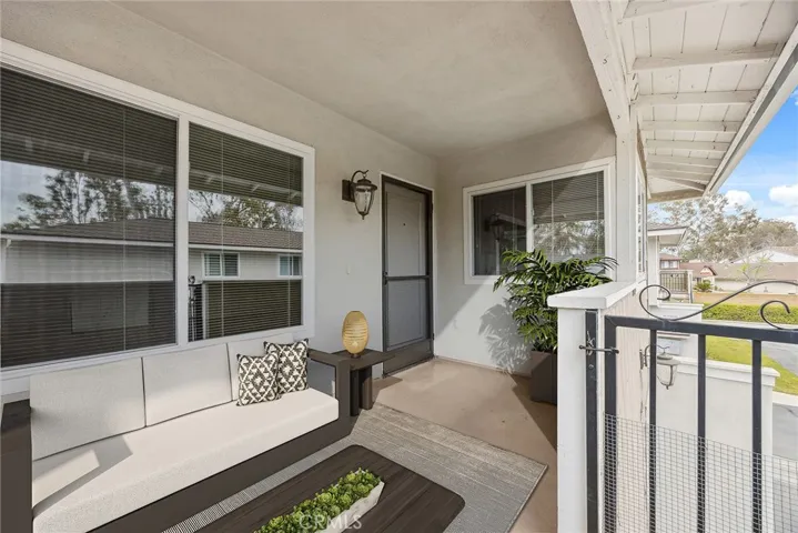 Porch. Virtually Staged.