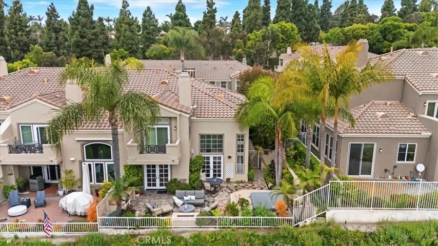 aerial back of home