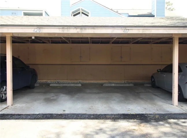 2 parking spaces w storage