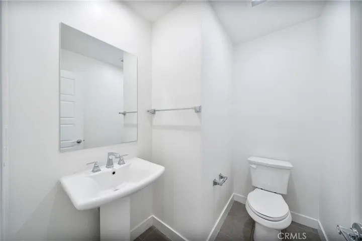 Main level half bathoom
