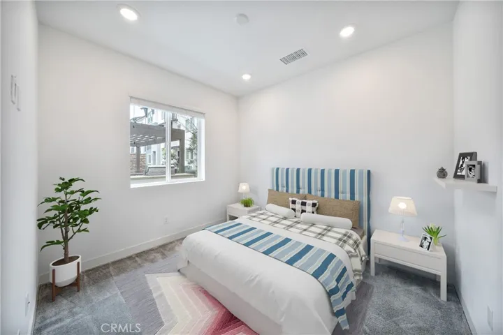 1st floor bedroom, guest room, or office.-digitally staged