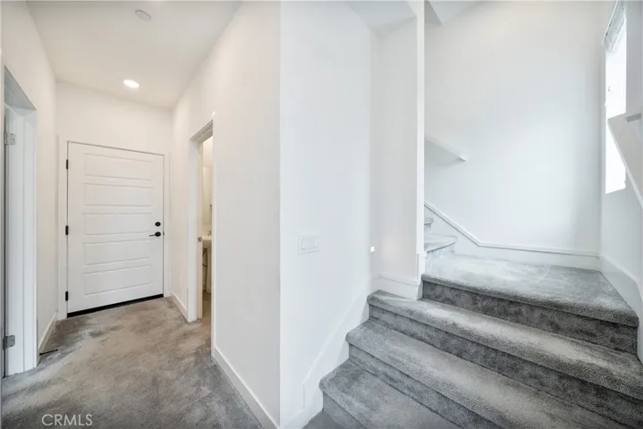 1st floor garage door entrance.