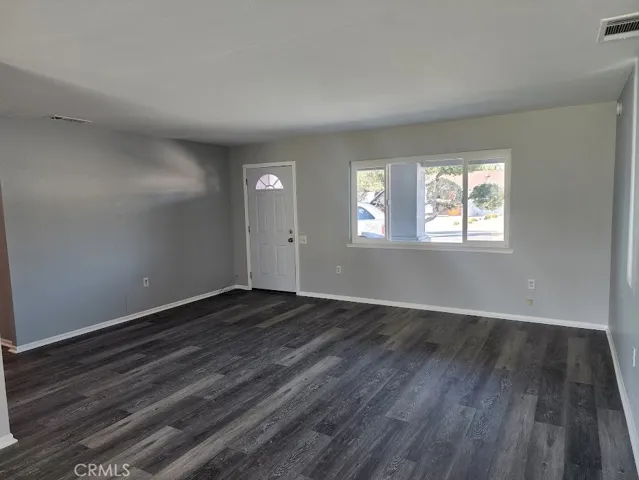 Living room and entry