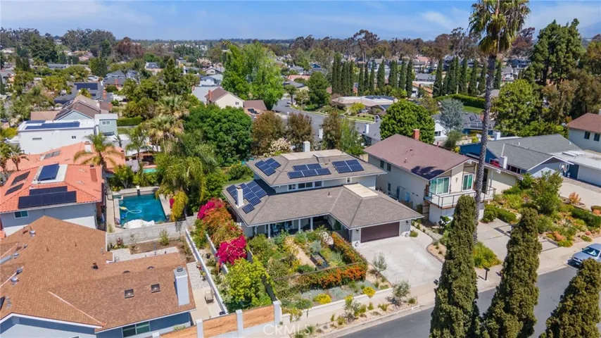 Aerial View of Home