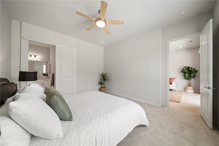 Primary Bedroom Toward Living Area