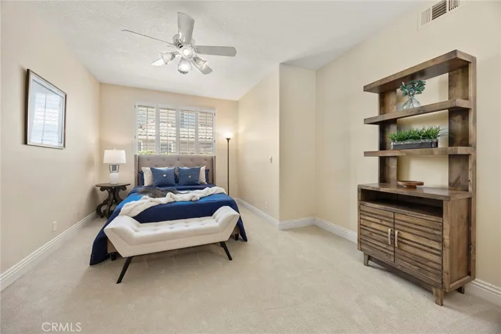Downstairs bedroom with its own bath