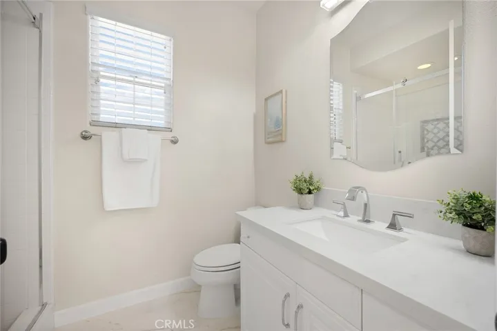 Bedroom 2 Ensuite Bathroom with walk in Shower