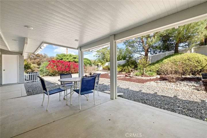 Patio off the next gen suite