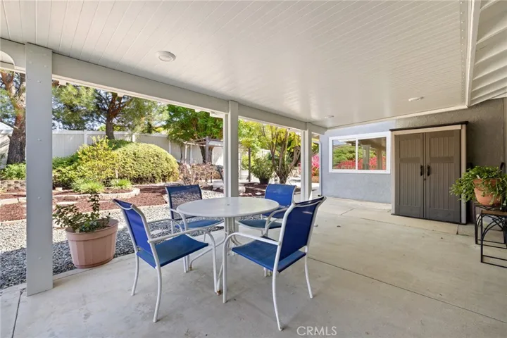 Patio off the next gen suite