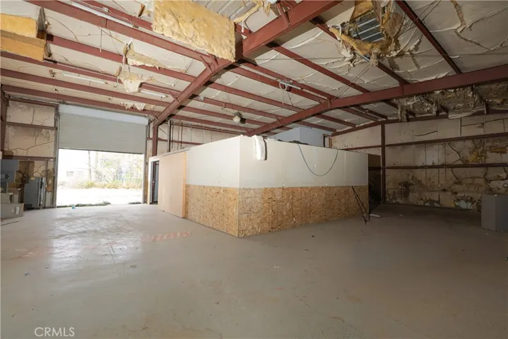 Drive Thru Bay and corner office