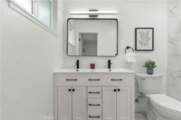 Primary bathroom.