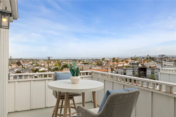 top level roof deck with views