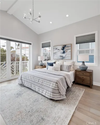 primary bedroom on living level