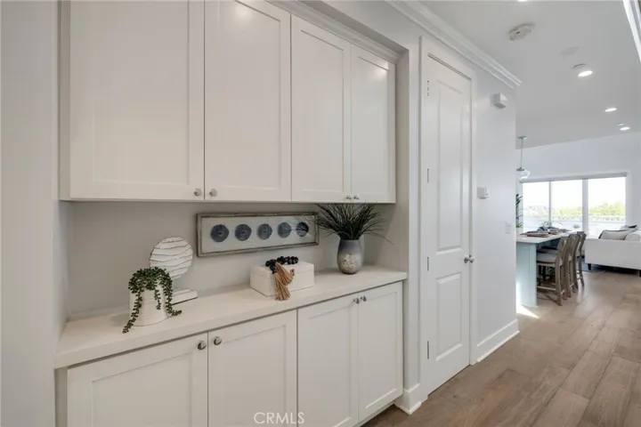 extra cabinets and pantry