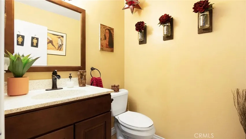 Downstairs half bath