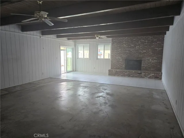Family room before staging