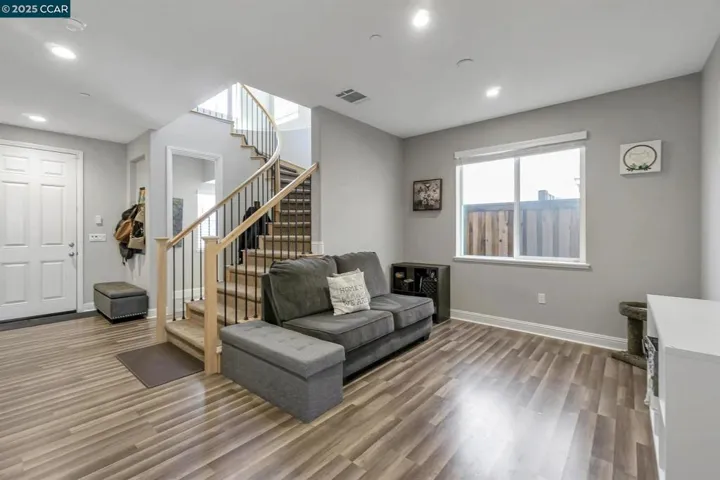 formal dining/living area