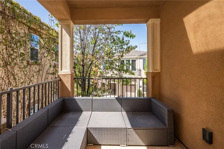 Balcony off the front Loft and Bedroom