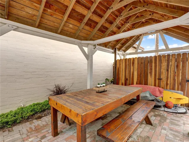 Backyard table