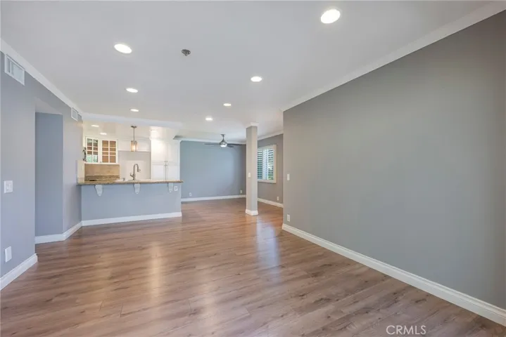 View from Patio toward kitchen
