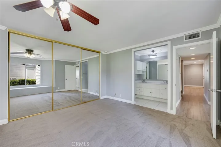 View of Master Bedroom from window seat