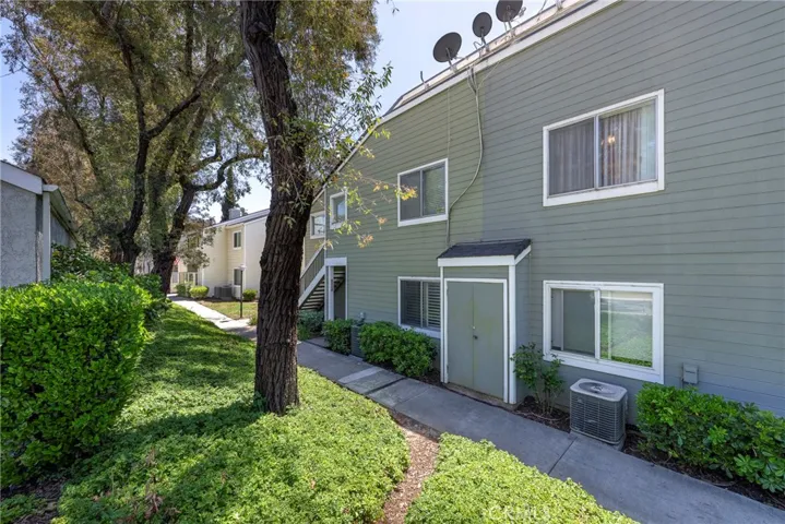 Walkway toward Unit