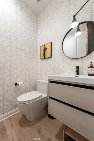 Powder Room by the Kitchen