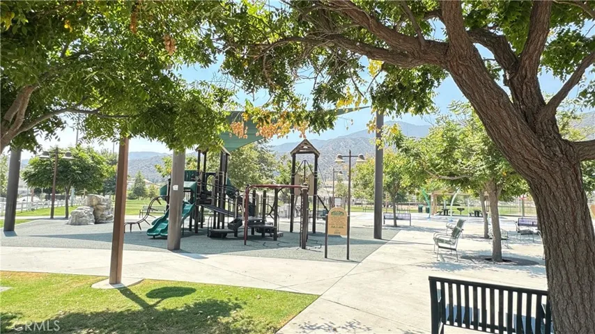 Delco Park  Covered playground.