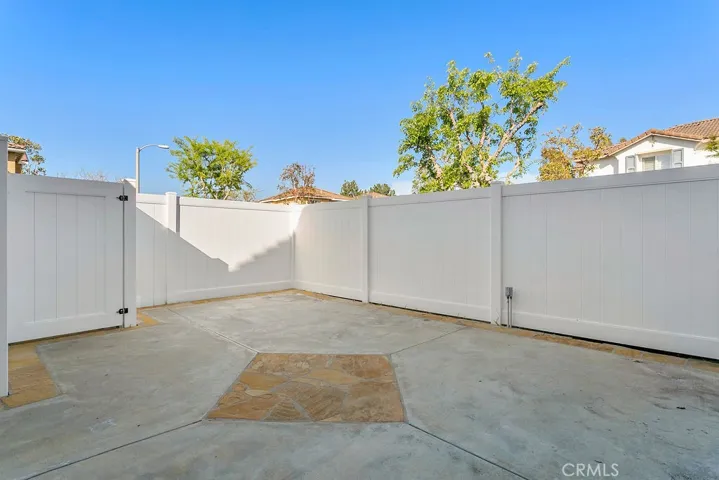 Large outdoor patio