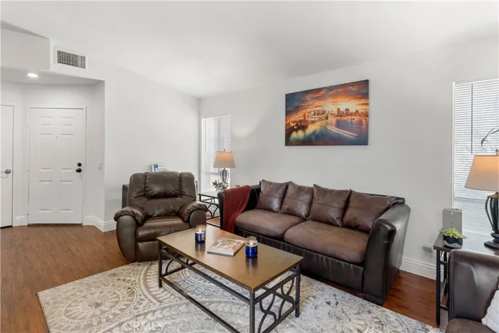 Living Room and Front Door