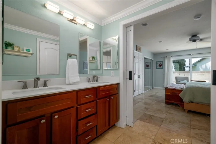 First floor primary bathroom.