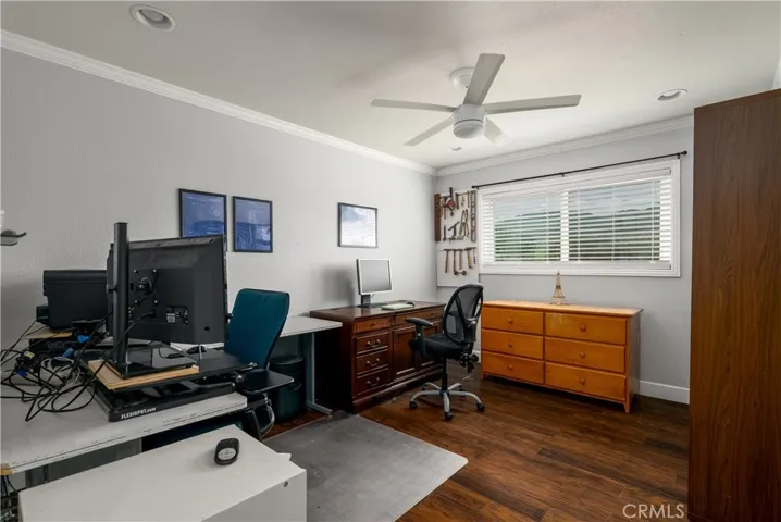 Fourth bedroom that is currently being used as an office.