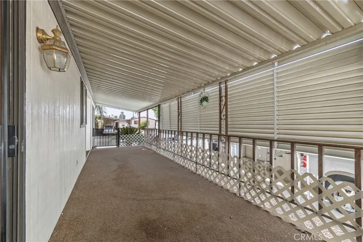 Covered front porch