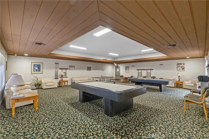 Pool table room