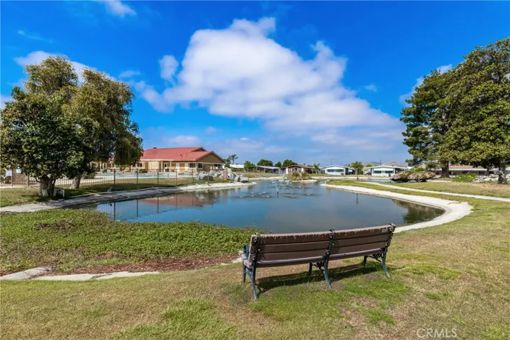 Clubhouse and lake